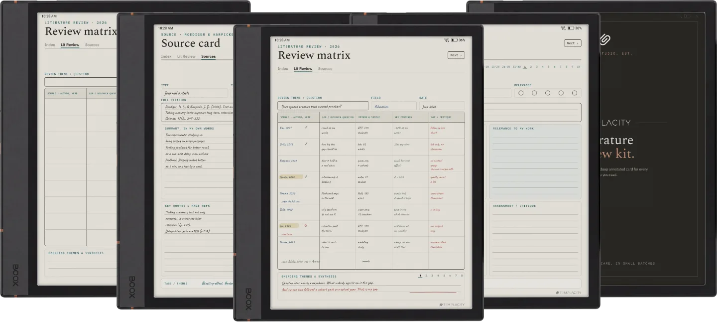Literature Review Kit
