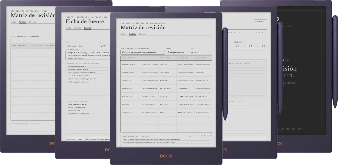The Planner · Revisión bibliográfica