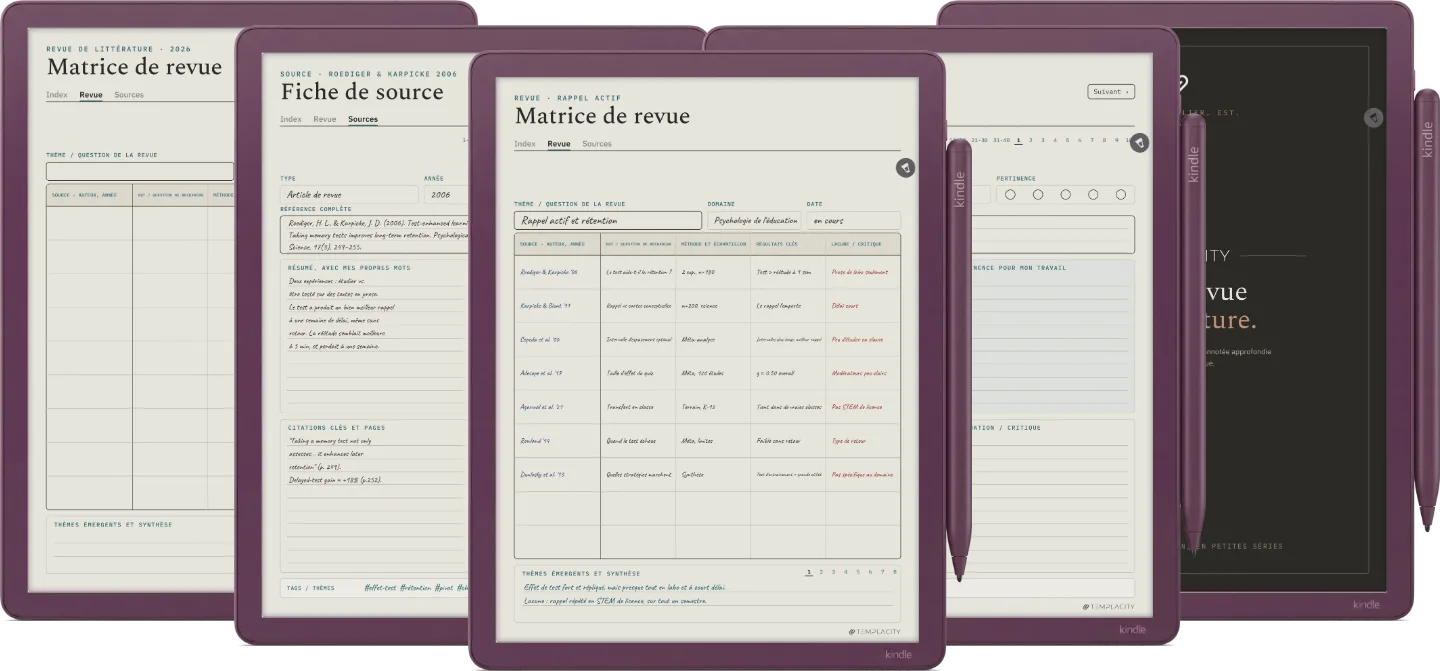 The Planner · Revue de littérature