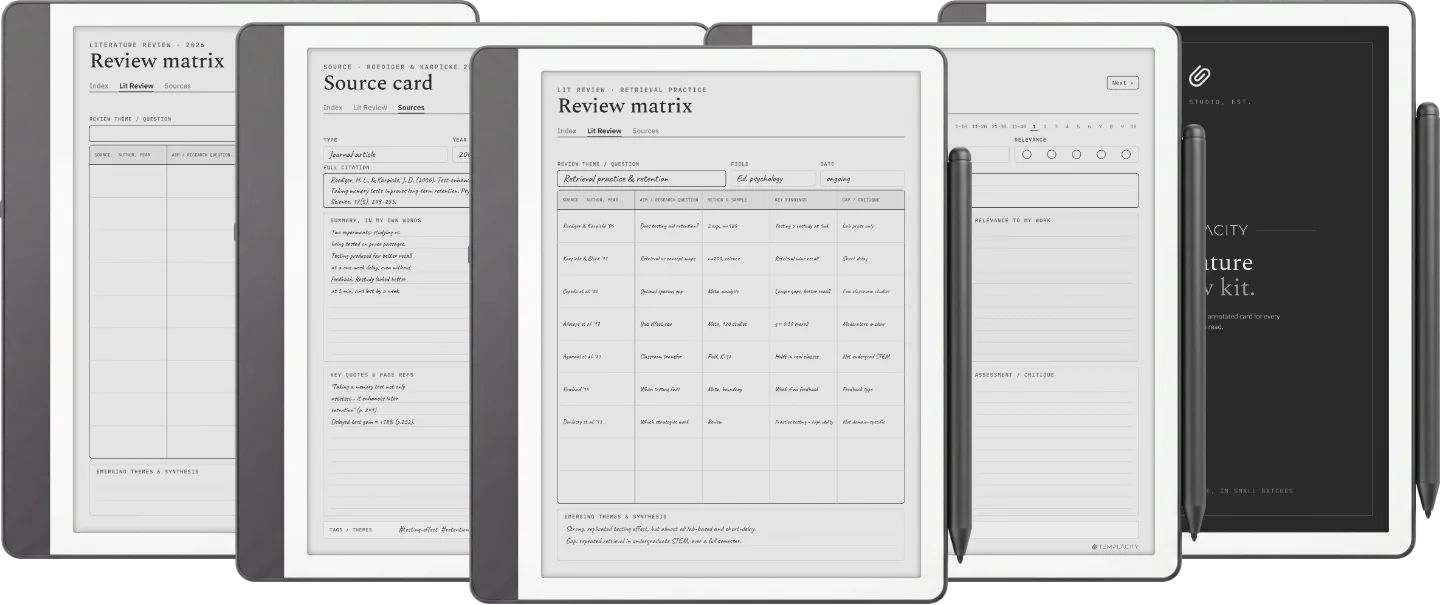 Literature Review Kit