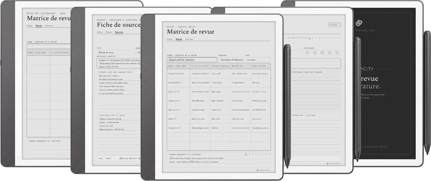 The Planner · Revue de littérature