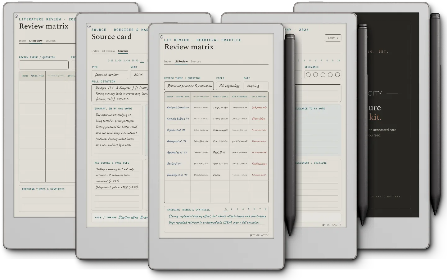 Literature Review Kit