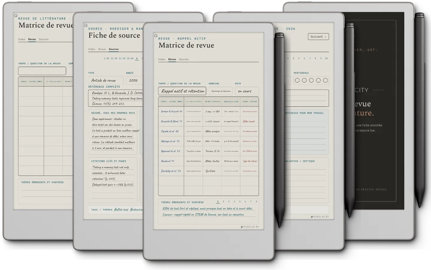 The Planner · Revue de littérature