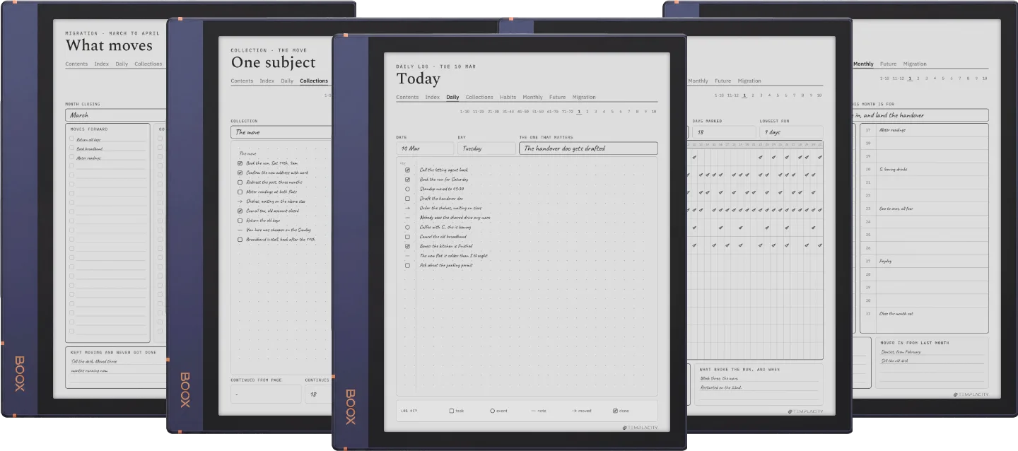The Planner · Logbook System