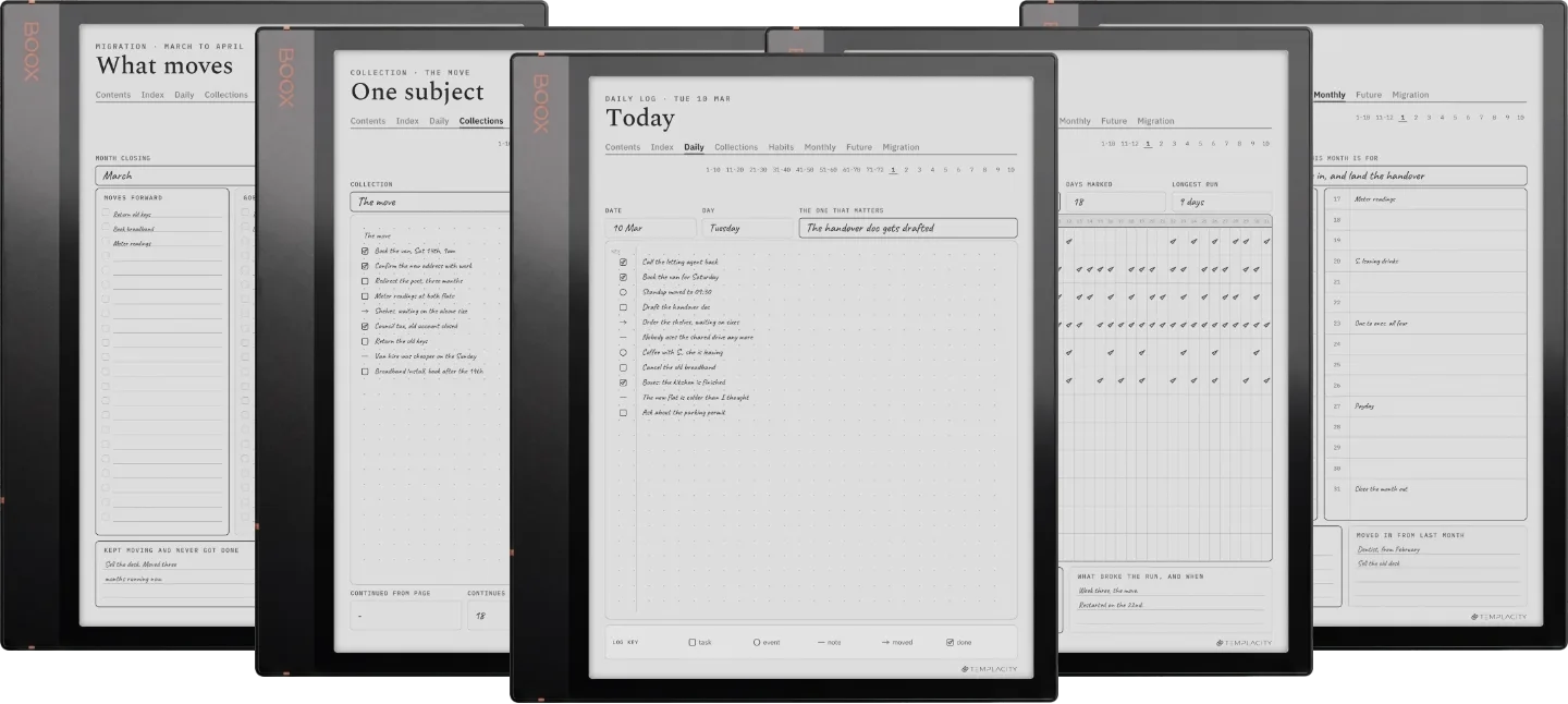 The Planner · Logbook System