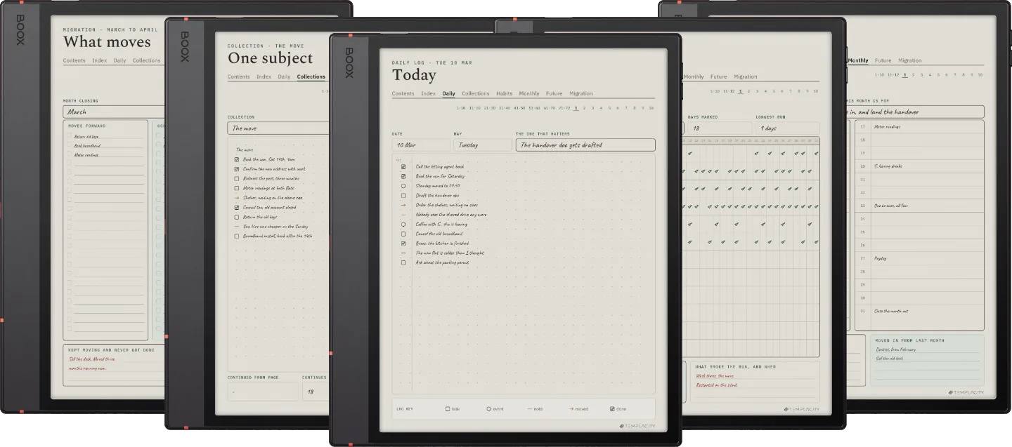 The Planner · Logbook System