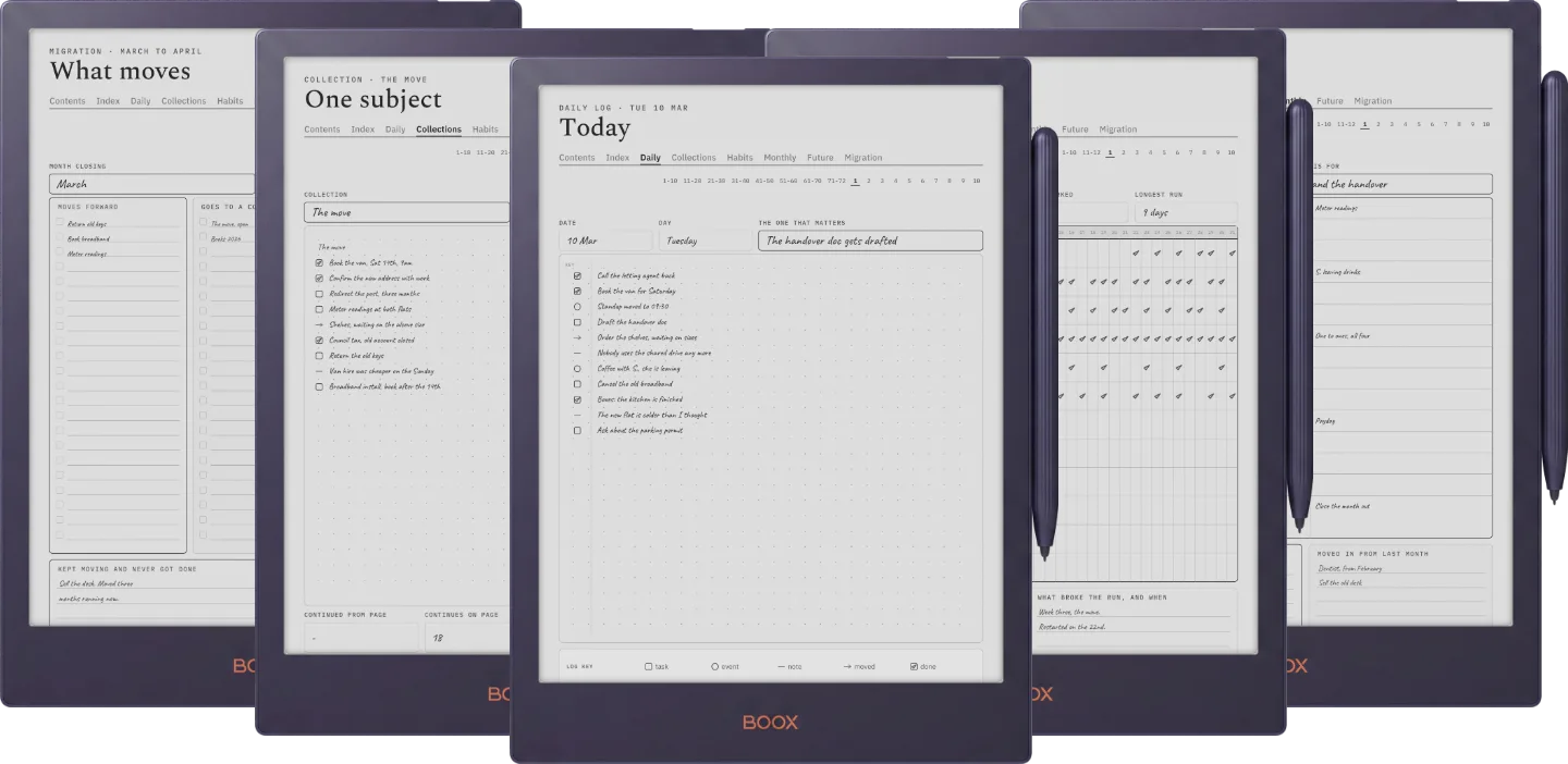The Planner · Logbook System