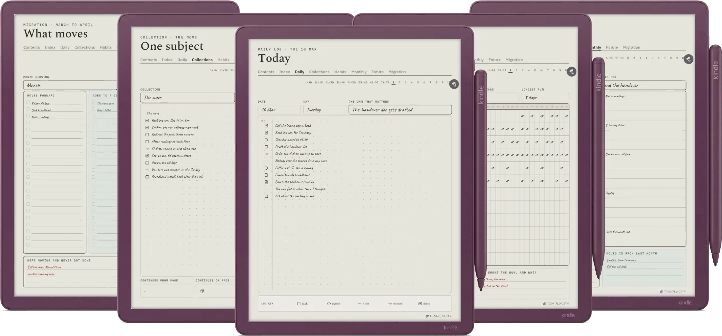 The Planner · Logbook System