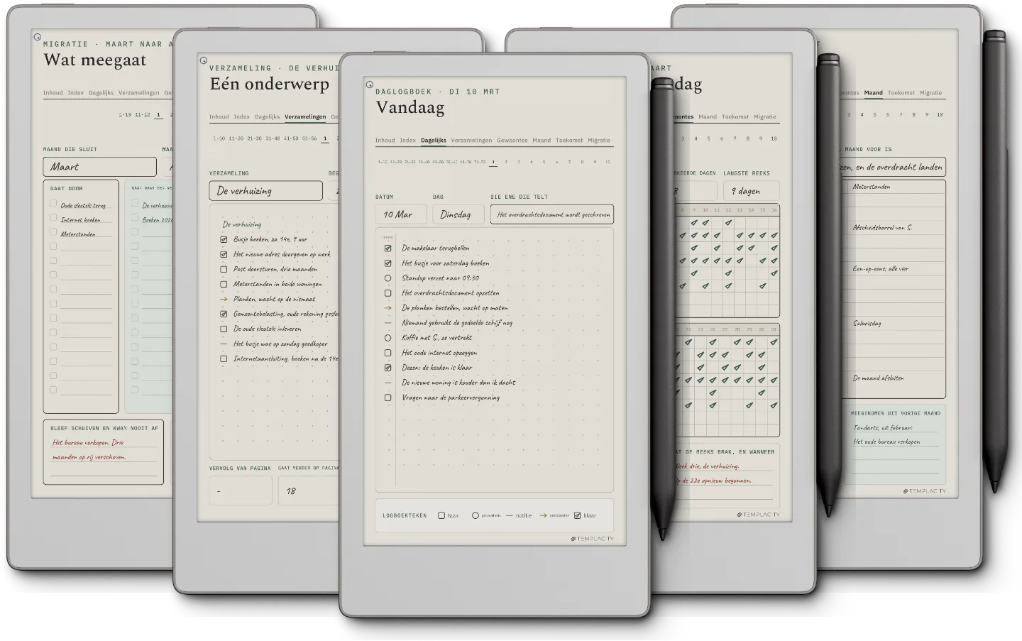 The Planner · Logbook System