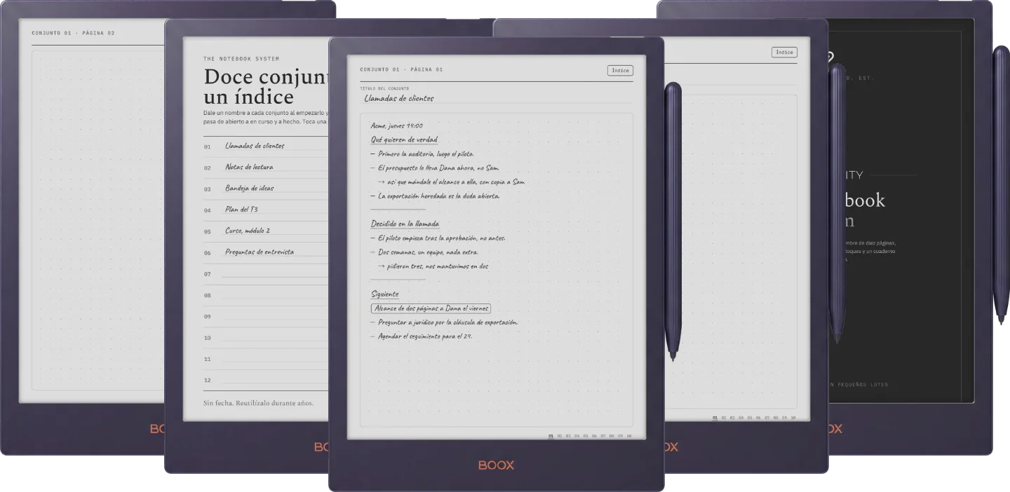 The Planner · Notebook System