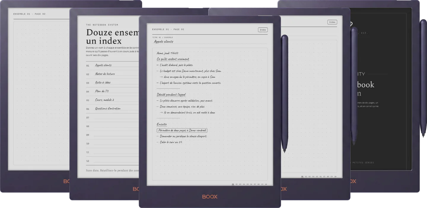 The Planner · Notebook System