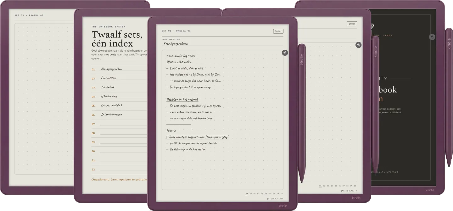 The Notebook System