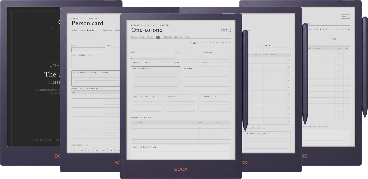The Planner · People Manager