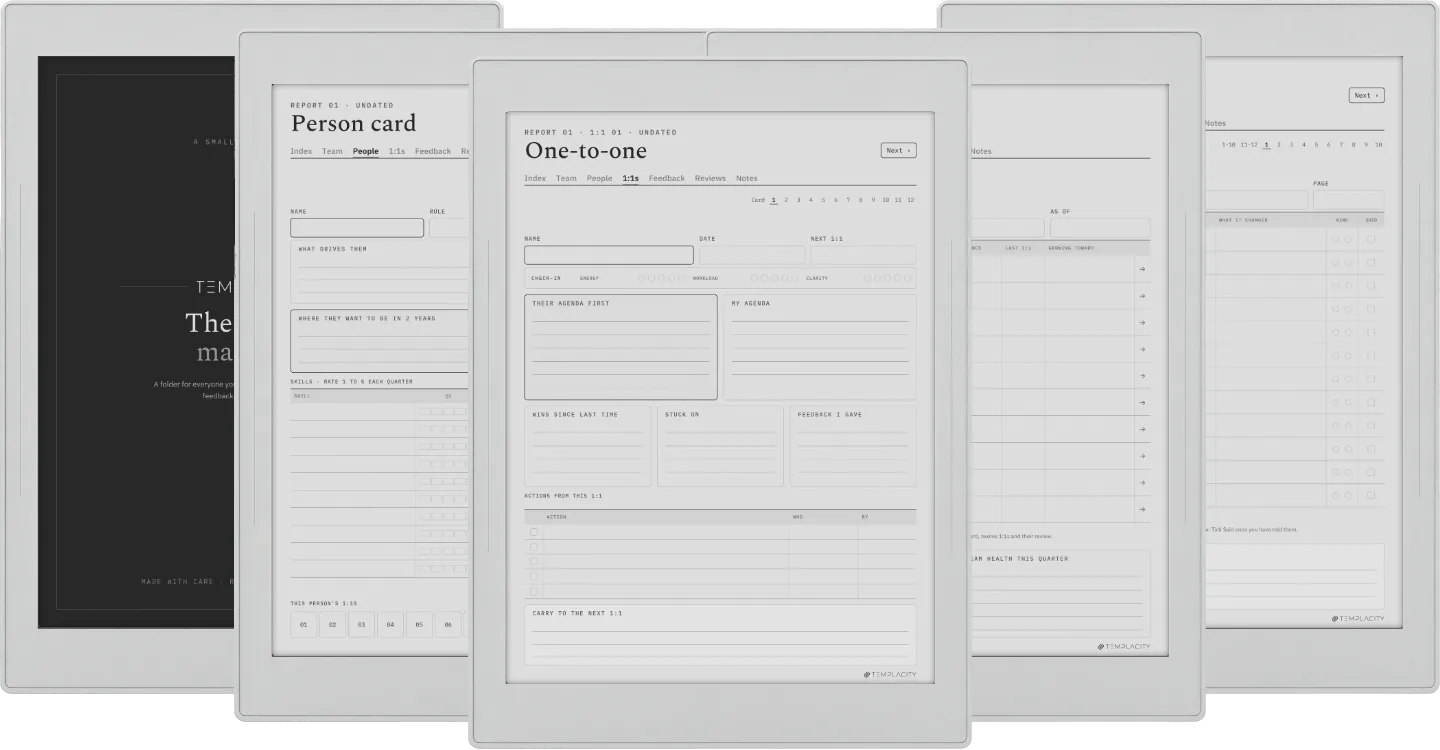 The Planner · People Manager