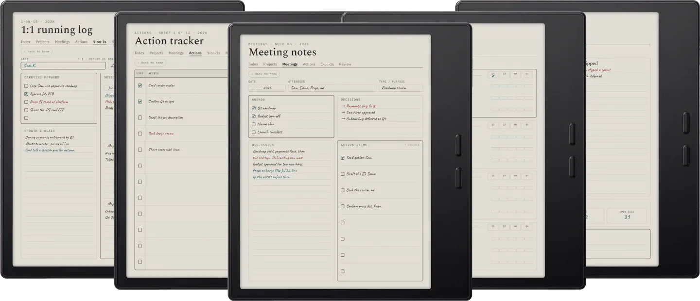 The Planner · Work