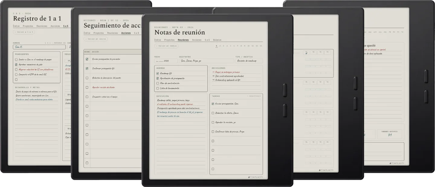 The Planner · Trabajo