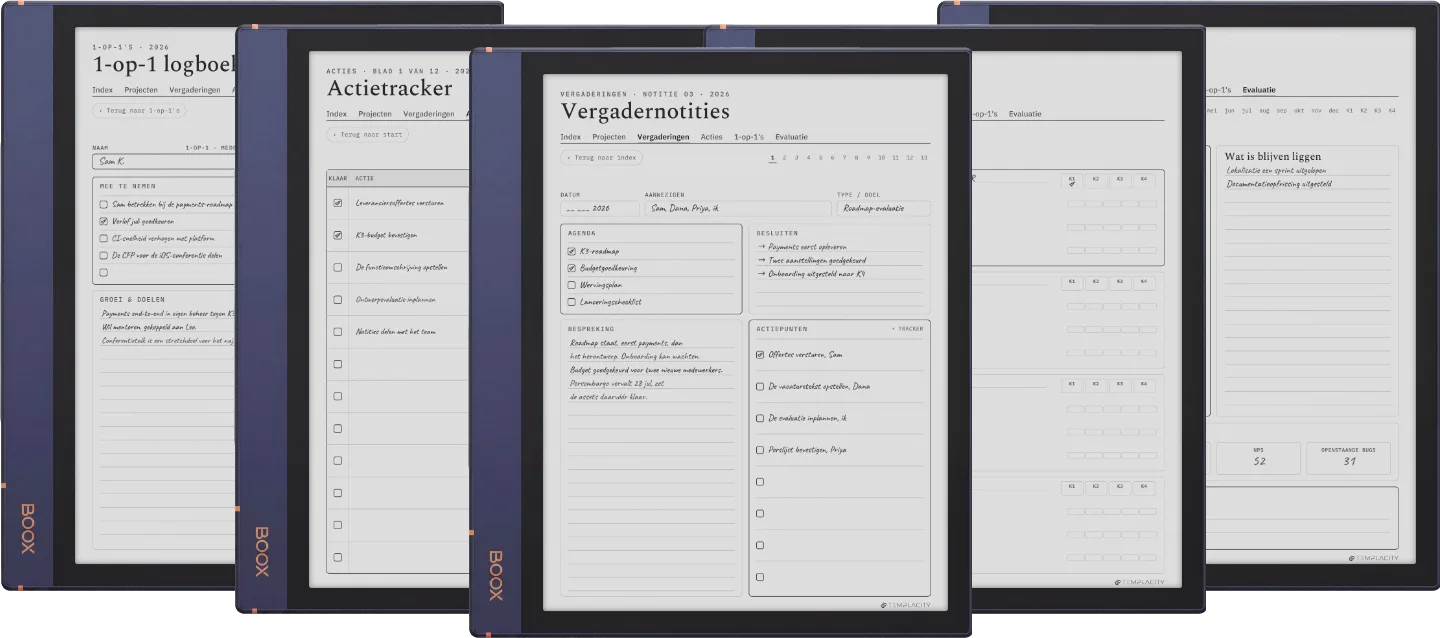 The Planner · Werk