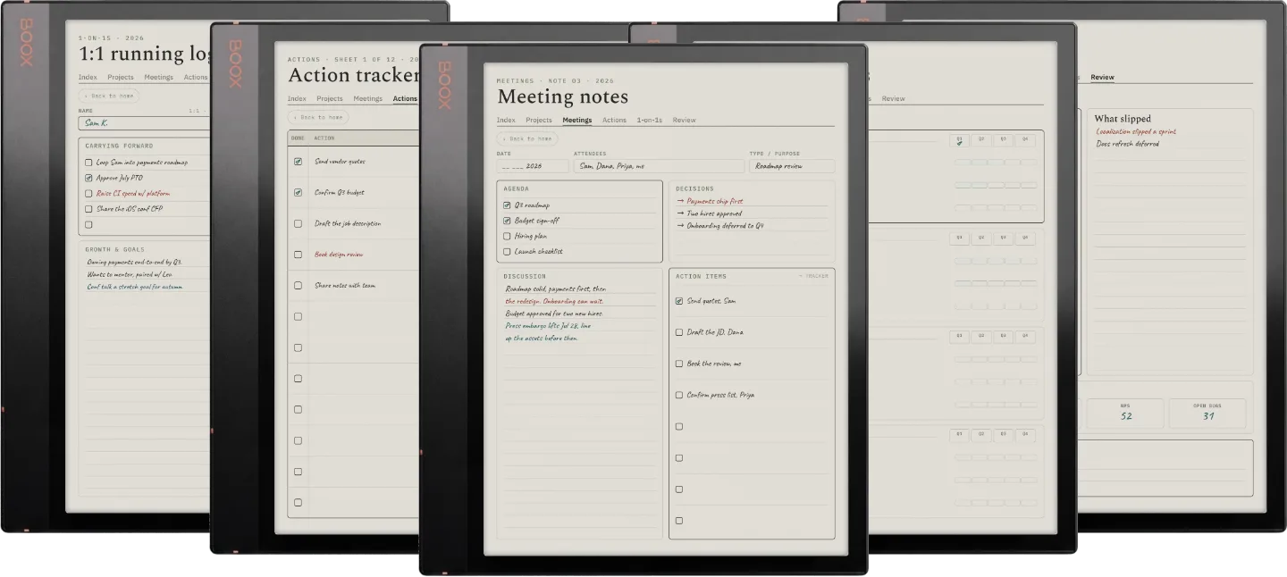 The Planner · Work