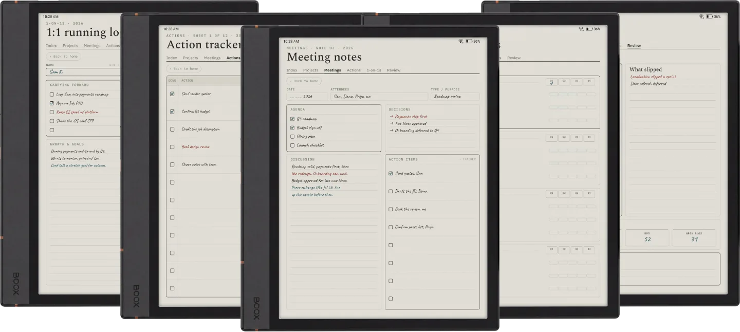 The Planner · Work
