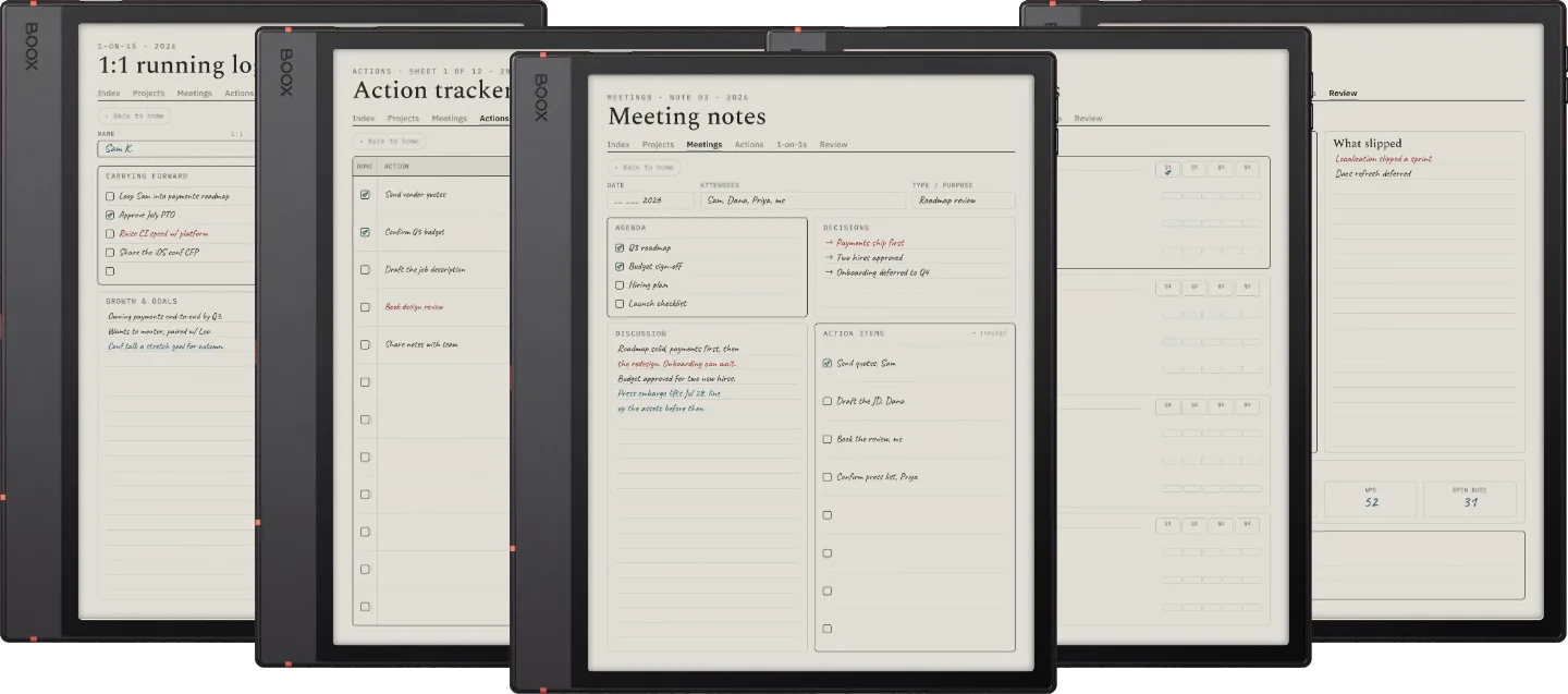 The Planner · Work