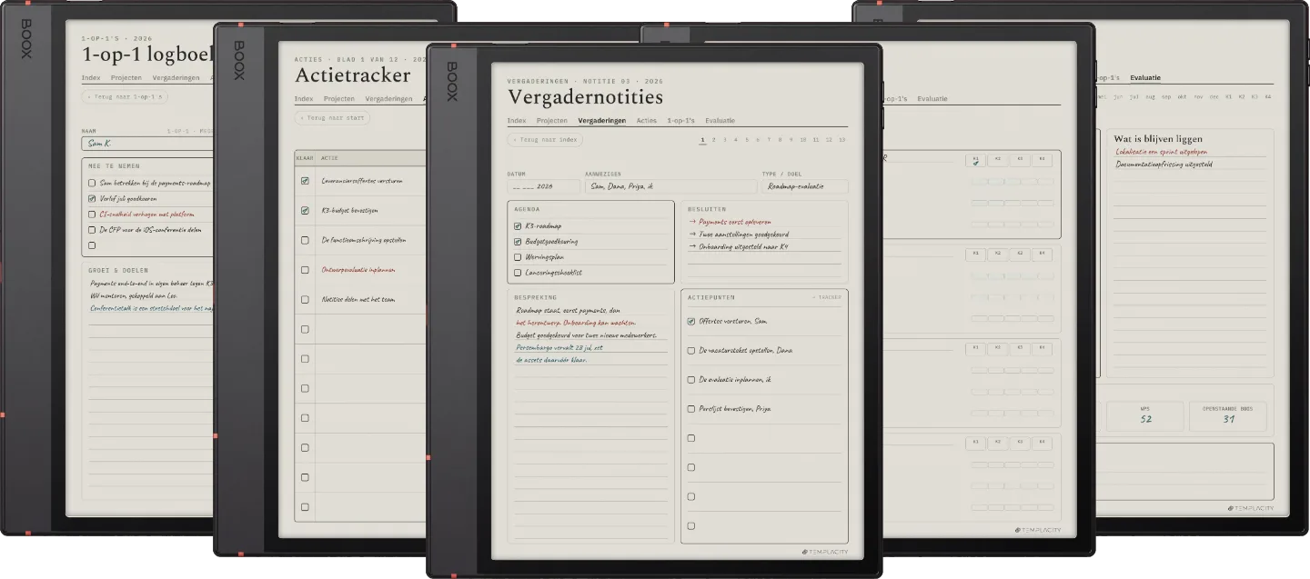 The Planner · Werk