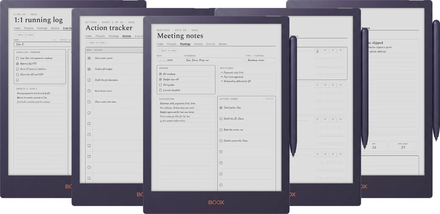 The Planner · Work