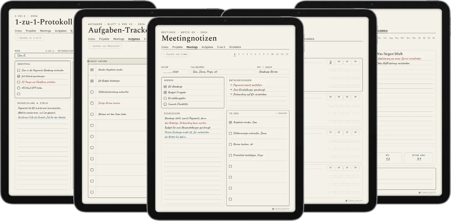 The Planner · Work