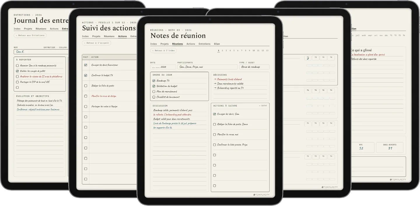 The Planner · Work