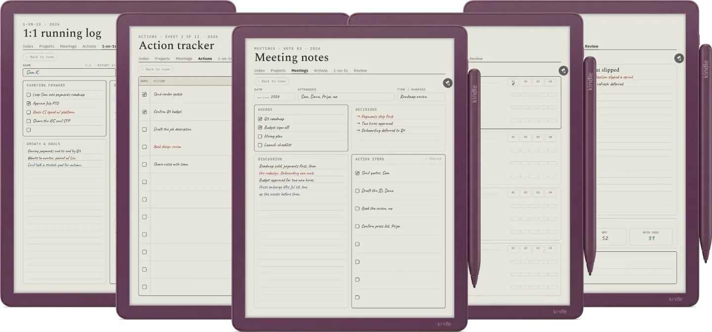 Digital Work Planner