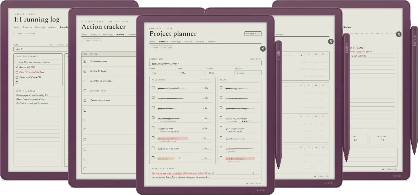 The Planner · Work