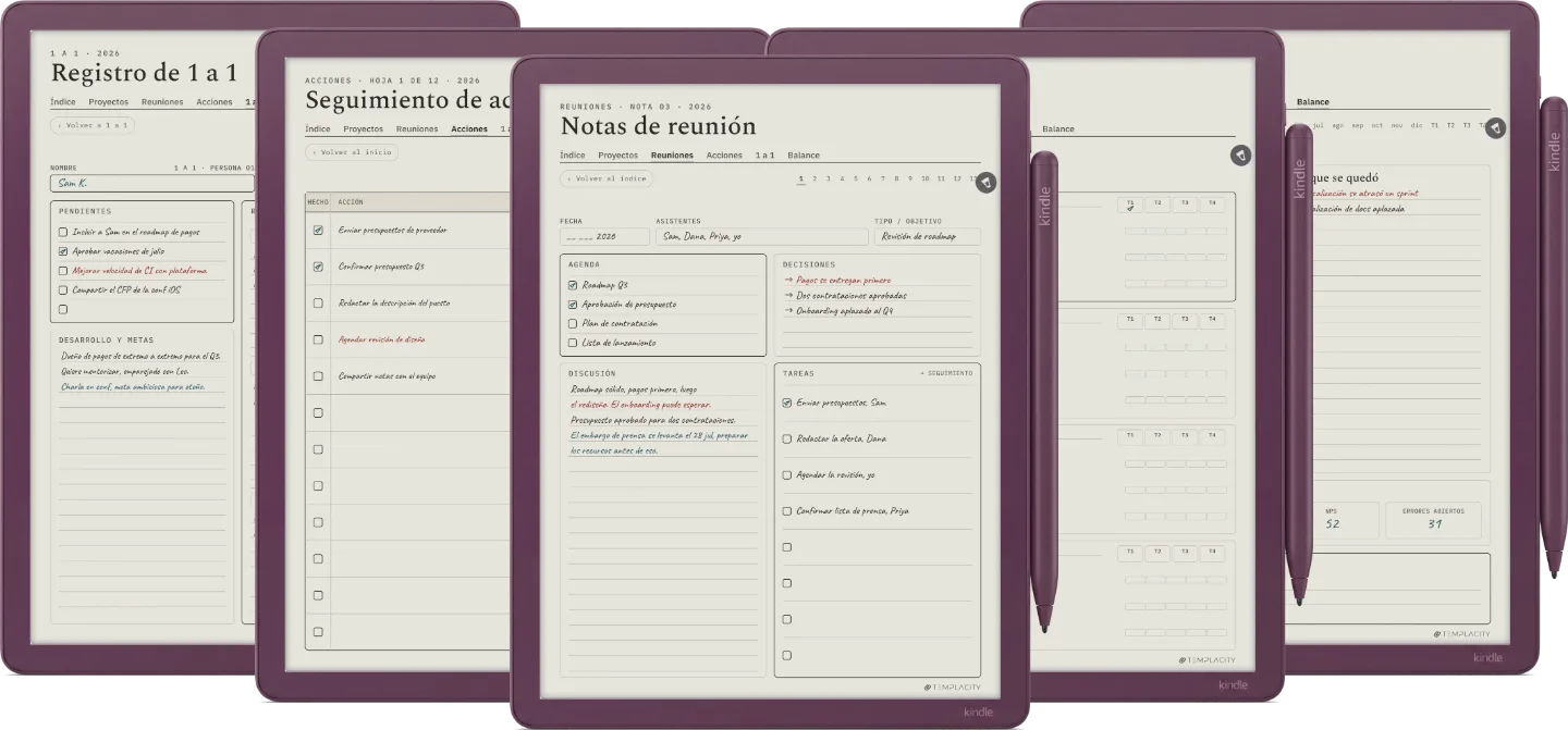 The Planner · Trabajo