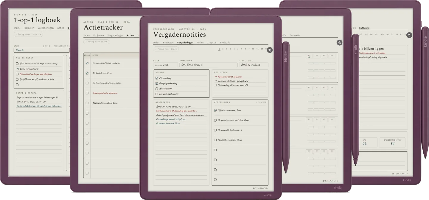The Planner · Werk