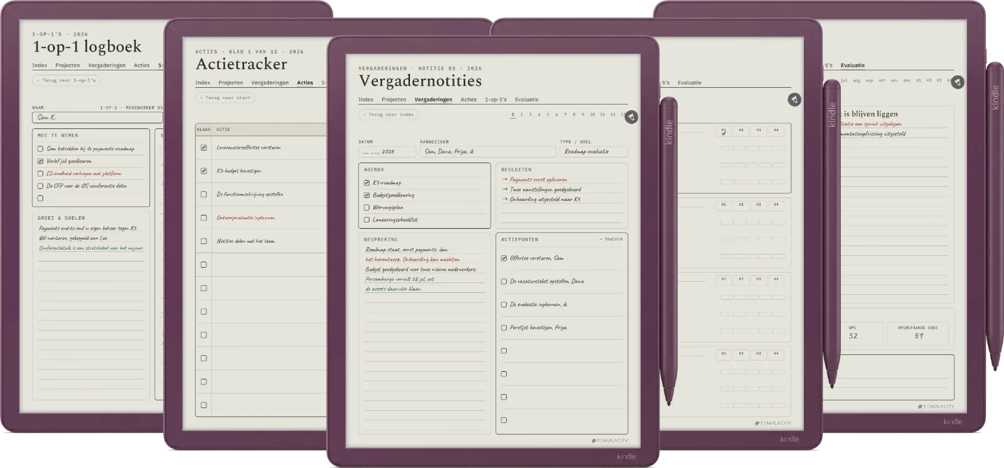 The Planner · Werk