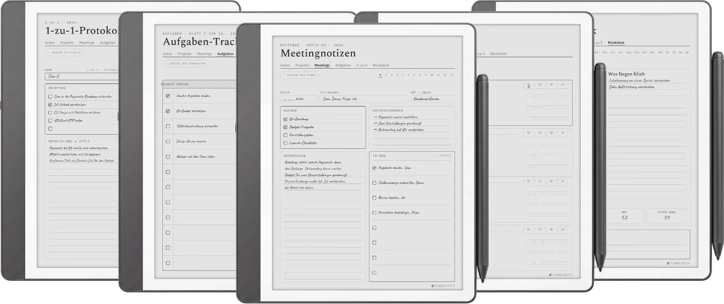 Digitaler Arbeitsplaner