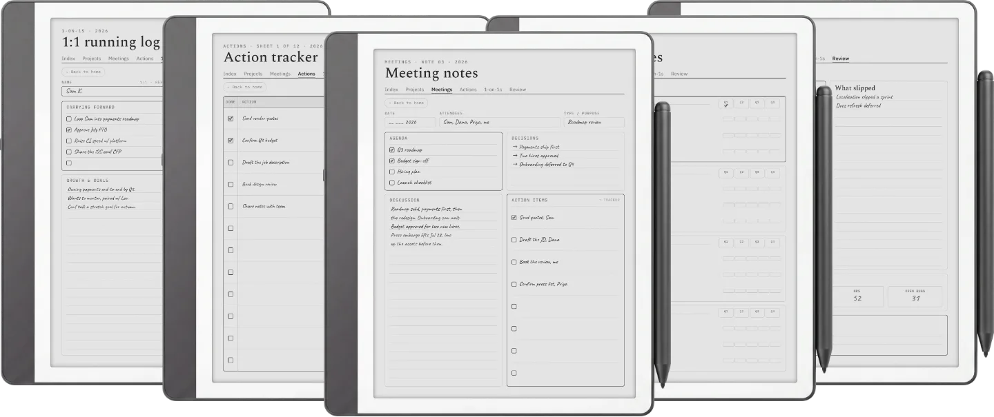 Digital Work Planner