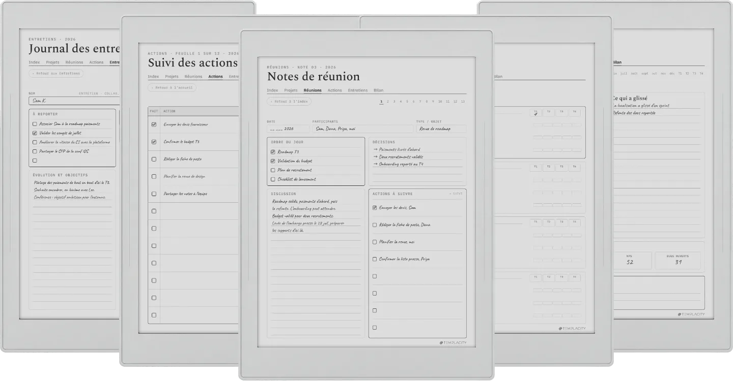 The Planner · Work