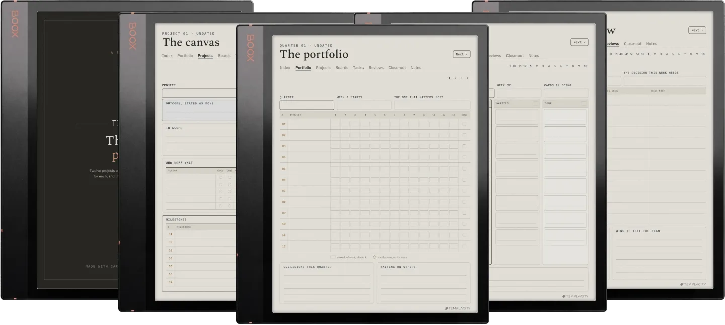 The Planner · Project Portfolio