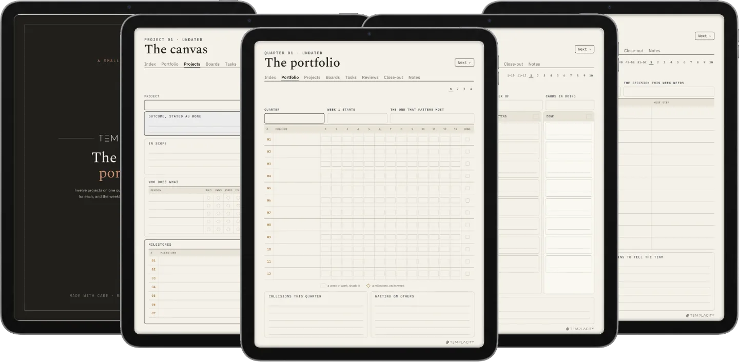 The Planner · Project Portfolio