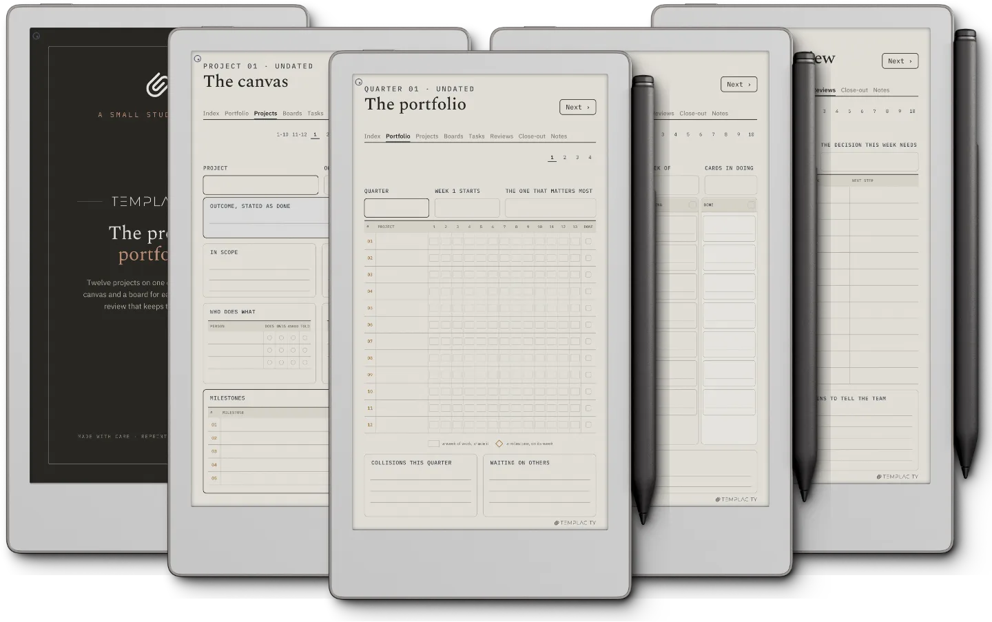 The Planner · Project Portfolio