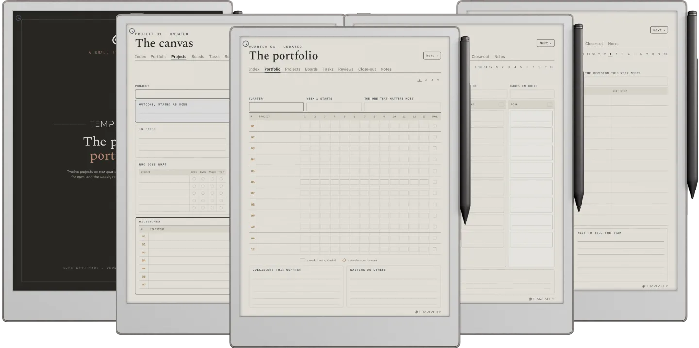 The Planner · Project Portfolio