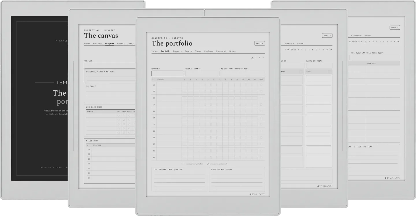 The Planner · Project Portfolio