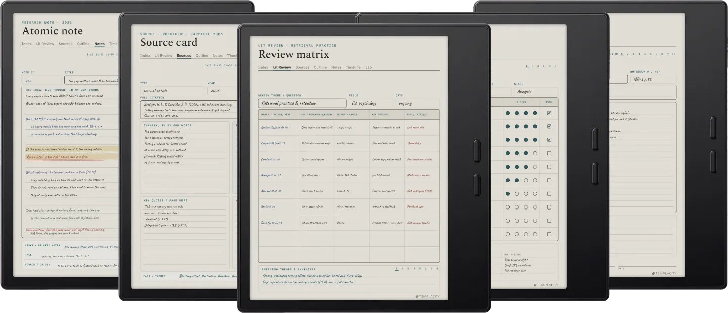 The Planner · Research