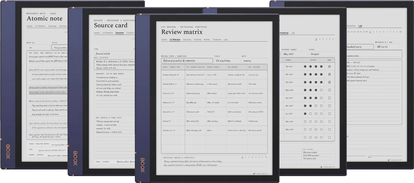 The Planner · Research