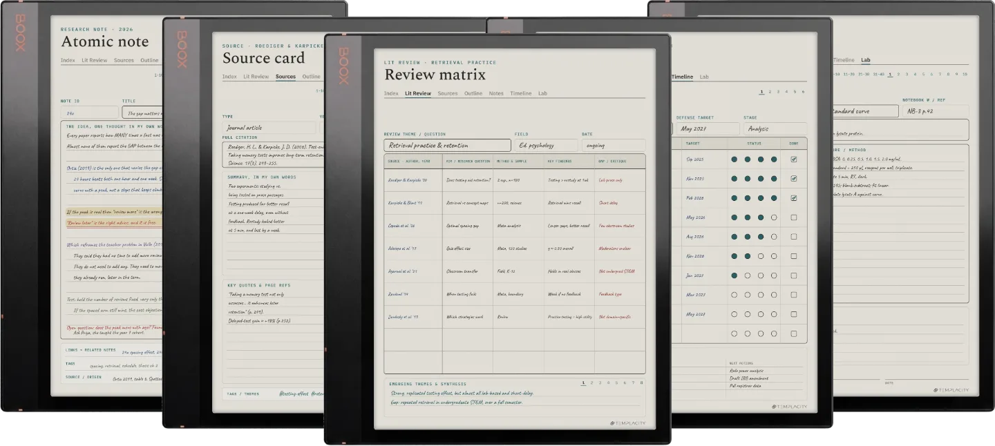 The Planner · Research