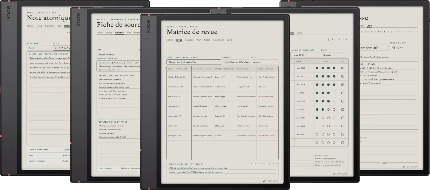 The Planner · Recherche