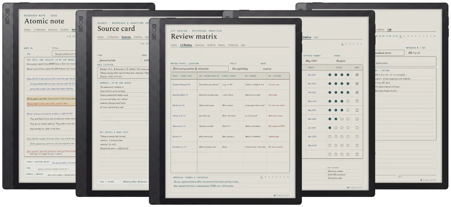 The Planner · Research