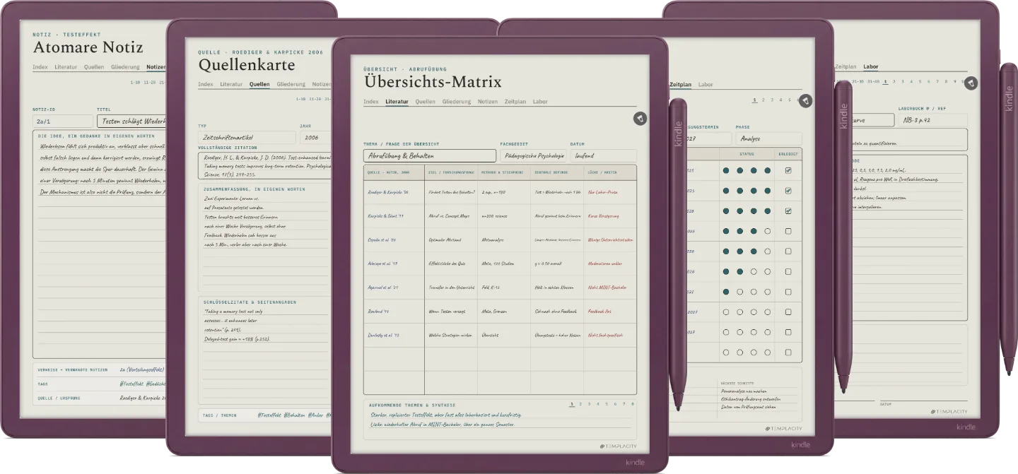 The Planner · Forschung