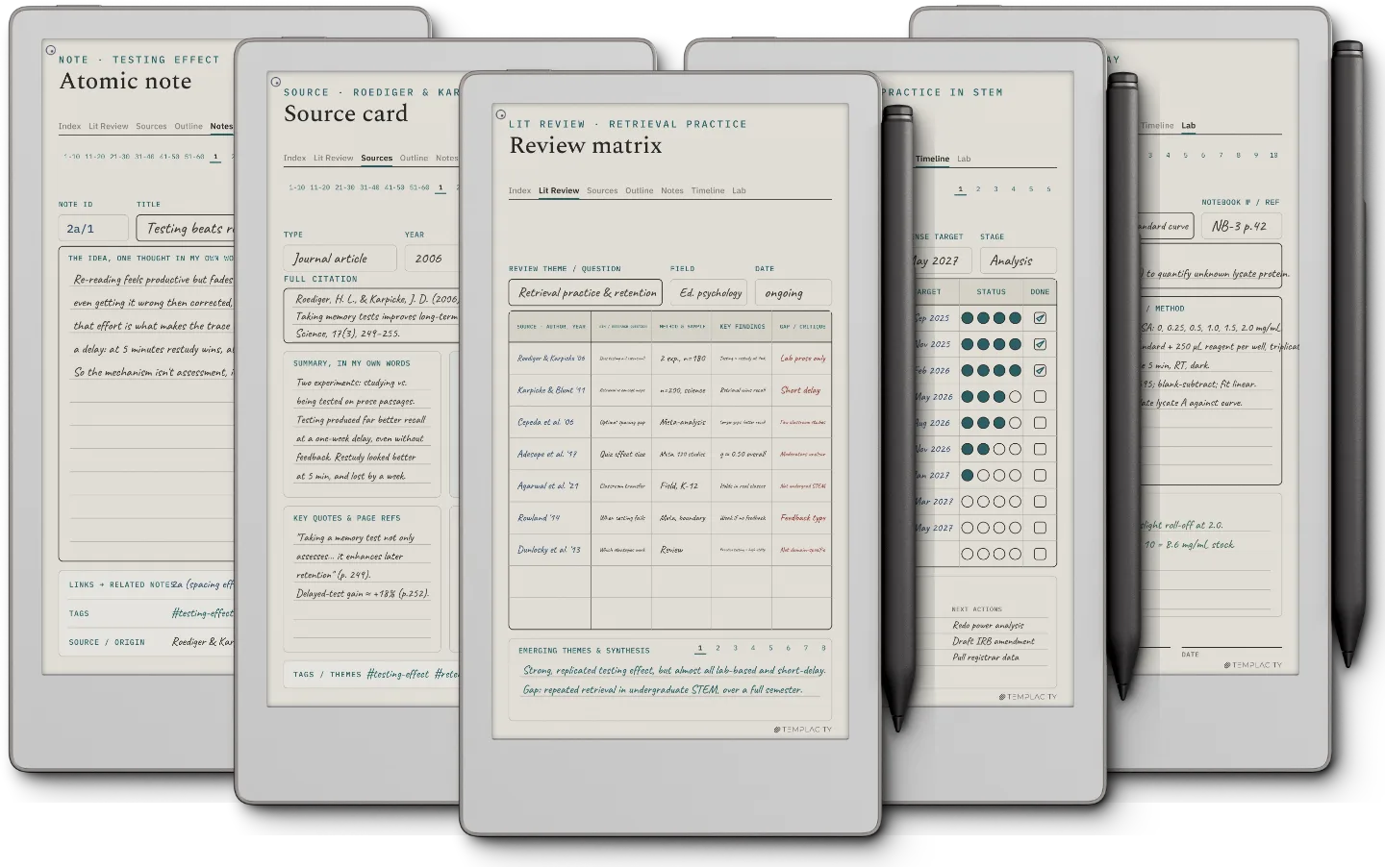 The Planner · Research