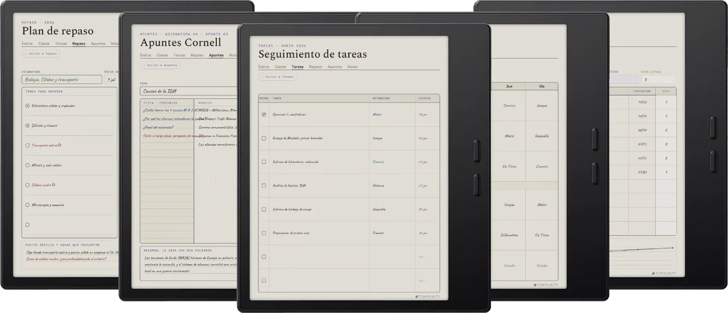 The Planner · Estudiantes