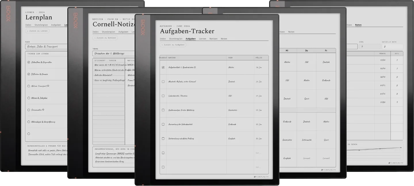 The Planner · Studium